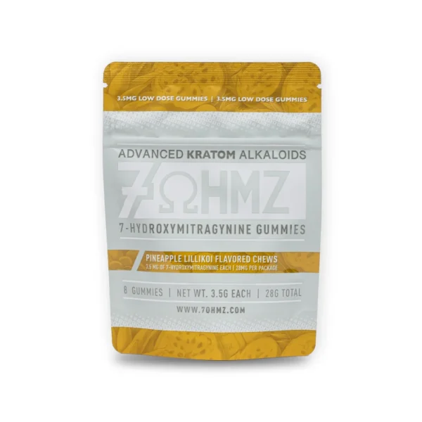 7OHMZ Advanced Kratom Alkaloid Gummies (28mg – 8 Count)