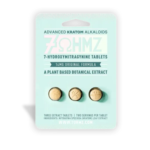 7OHMZ Advanced Kratom Alkaloids (42mg – 3 Count)